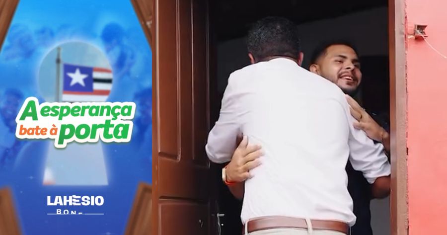 Lahesio Bonfim lança quadro “A Esperança Bate à Porta” para fortalecer contato com a população